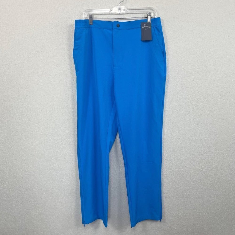 Callaway Blue Sea Star Performance Golf Pocket Pants CGBFA000GG Mens Medium NEW
